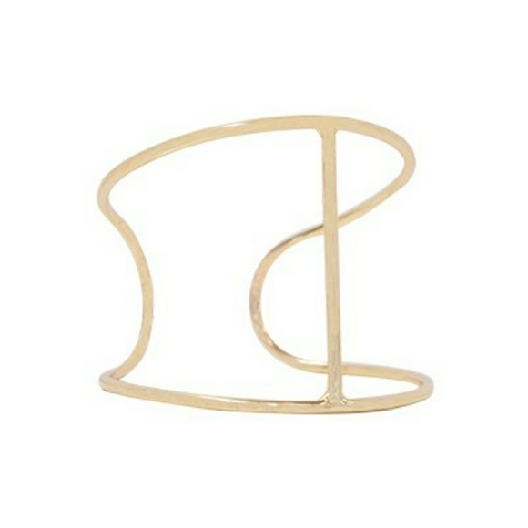 Emerald + DUV "Joshua Tree" Gold Cuff Bracelet - Picture 3 of 3